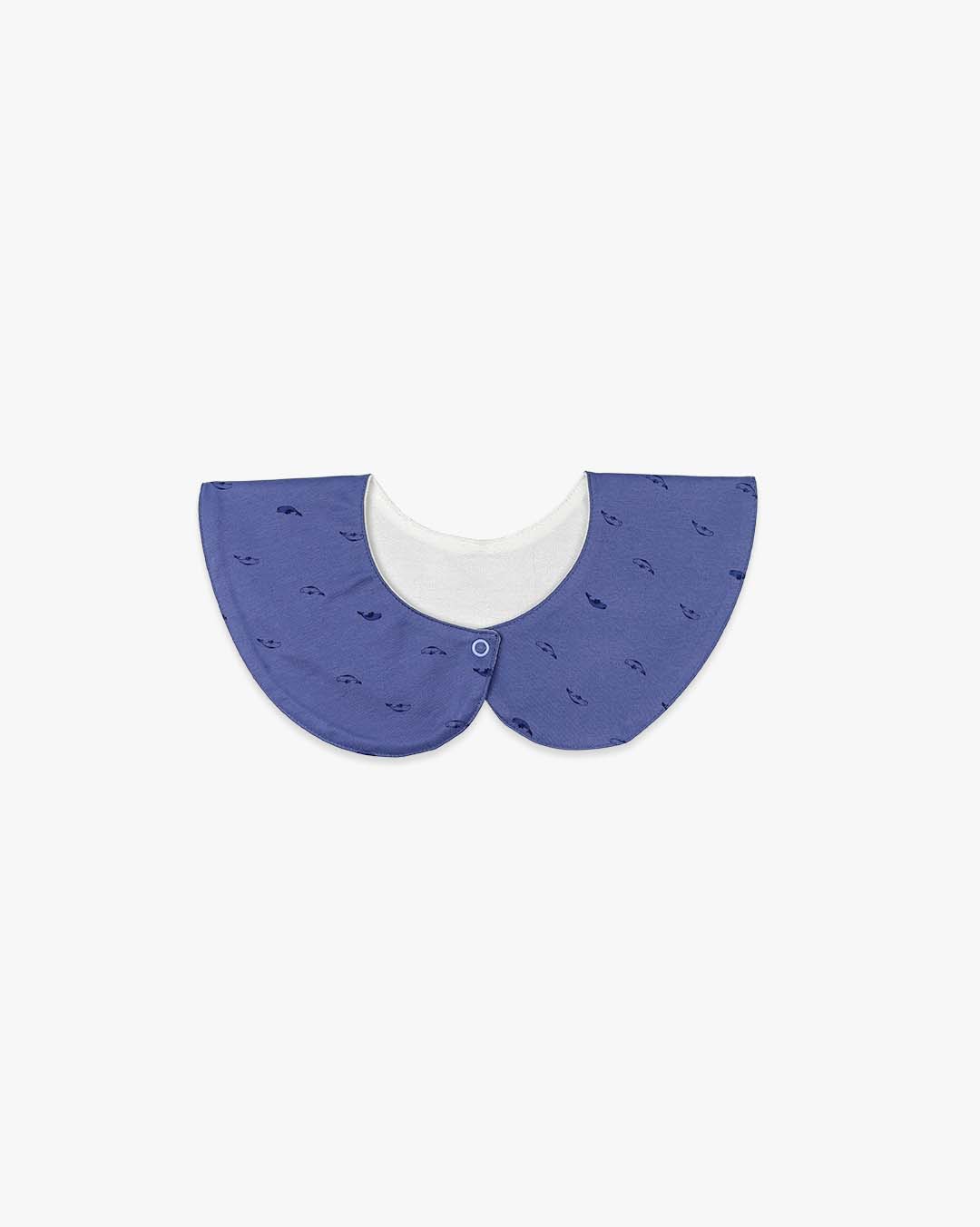 Two-Way Round Bib | Dark Beluga