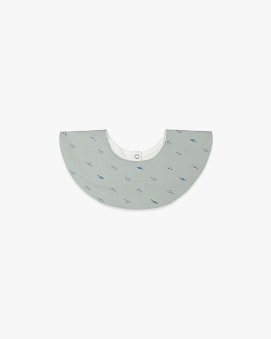 Two-Way Round Bib | Light Beluga