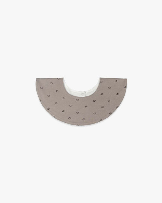 Two-Way Round Bib | Light Sloth