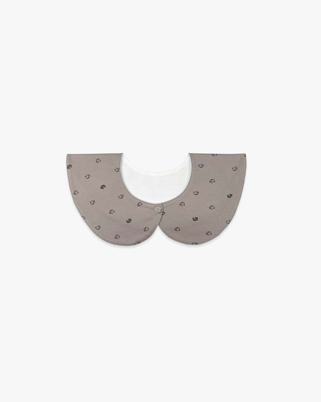 Two-Way Round Bib | Light Sloth